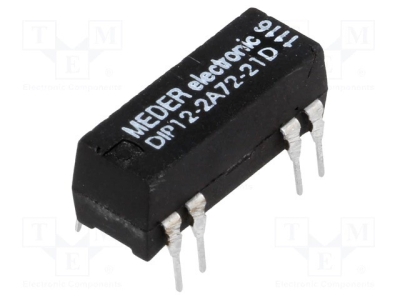 РЕЛЕ РИД 12V DC 1A DIP12-2A72-21D