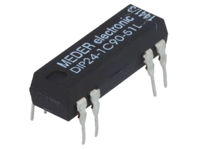 РЕЛЕ РИД 24V DC 0.5A DIP24-1C90-51L
