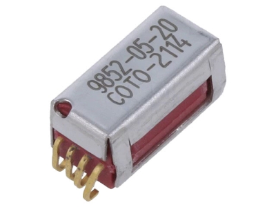 РЕЛЕ РИД 5V DC 0.2A 9852-05-20