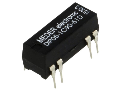 РЕЛЕ РИД 5V DC 0.5A DIP05-1C90-51D