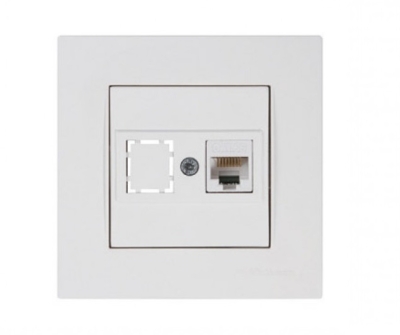 РОЗЕТКА LAN RJ45 ЕДИНИЧНА MUTLUSAN