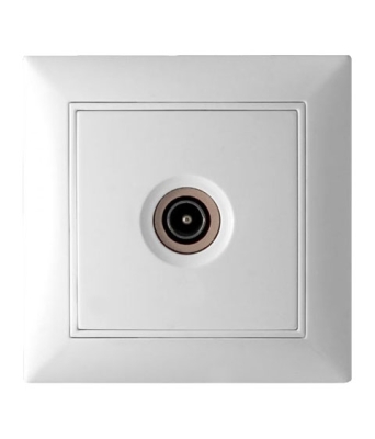 РОЗЕТКА TV ЧИНАР БЯЛ