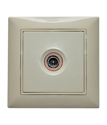 РОЗЕТКА TV ЧИНАР КРЕМ