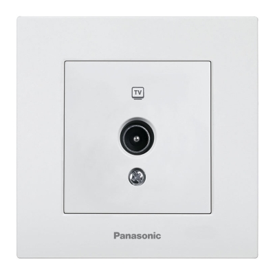 РОЗЕТКА TV PANASONIC БЯЛ