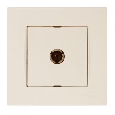 РОЗЕТКА TV/САТ MUTLUSAN КРЕМ