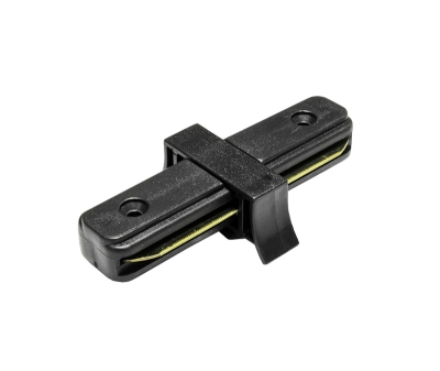 СЪЕДИНИТЕЛ ПРАВ ЗА ШИНА МОНОФАЗНА ЧЕРЕН