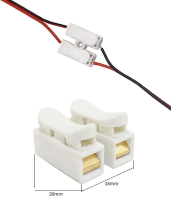 СЪЕДИНИТЕЛ ЗА КАБЕЛ 2 ПИН 0.5-3.5ММ2