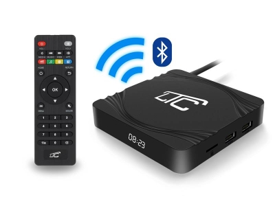 SMART TV БОКС С АНДРОИД LTC 4К UHD+BLUETOOTH 4.1 BOX52