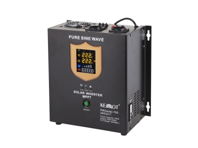 СОЛАРЕН ИНВЕРТОР С КОНТРОЛЕР 700W СЪС СИНУСОИДАЛЕН ИЗХОД