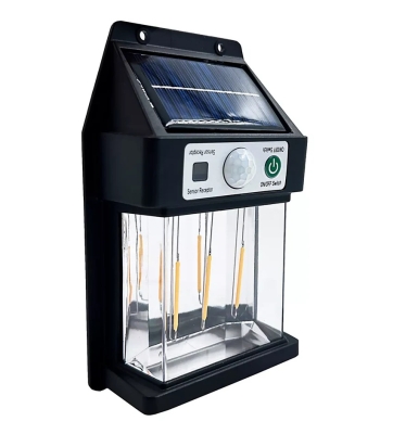 СОЛАРЕН LED ПРОЖЕКТОР 3W СЪС СЕНЗОР ЗА ФАСАДНО ОСВЕТЛЕНИЕ ТРОЕН