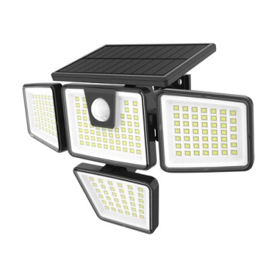 СОЛАРЕН LED ПРОЖЕКТОР 6500K СЪС СЕНЗОР ЗА УЛИЧНО ФАСАДНО ОСВЕТЛЕНИЕ MODEE WS138