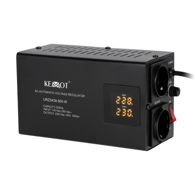 СТАБИЛИЗАТОР НА НАПРЕЖЕНИЕ KEMOT SER-500-W 500VA