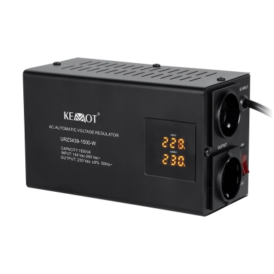 СТАБИЛИЗАТОР НА НАПРЕЖЕНИЕ KEMOT SER-1500-W 1500VA
