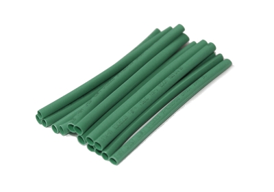 ТЕРМОСВИВАЕМ ШЛАУХ 3ММ/80ММ ЗЕЛЕН 14 БР