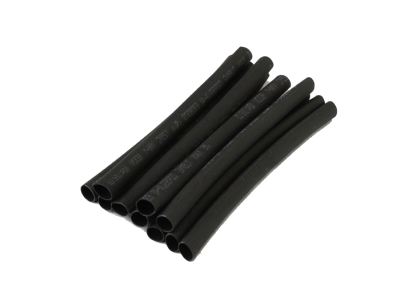 ТЕРМОСВИВАЕМ ШЛАУХ 4ММ/80ММ ЧЕРЕН 10 БР