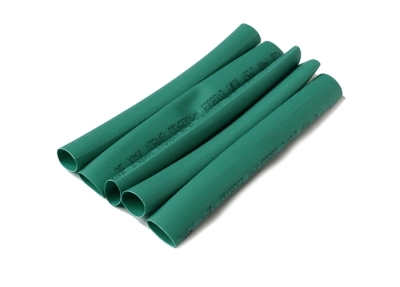 ТЕРМОСВИВАЕМ ШЛАУХ 6ММ/80ММ ЗЕЛЕН 5 БР