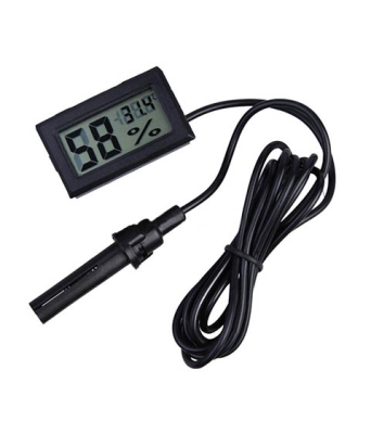 ТЕРМОМЕТЪР С ВЛАГОМЕР С ВЪНШЕН ДАТЧИК 70C