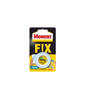ТИКСО ДВОЙНО ЗАЛЕПВАЩО MOMENT FIX 80КГ