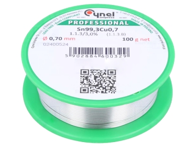 ТИНОЛ 0.1КГ/0.7MM CYNEL БЕЗОЛОВЕН