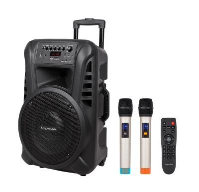 ТОНКОЛОНА КАРАОКЕ 12" KRUGER & MATZ FM/SD/BLUETHOOT/USB