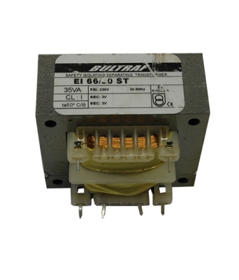 ТРАНСФОРМАТОР 2X3V/35V/A 220V