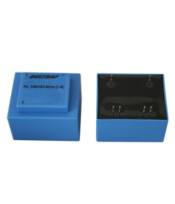 ТРАНСФОРМАТОР 2X9V 1.5V/A BULTRAF