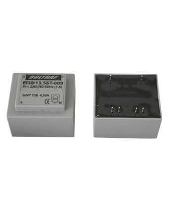 ТРАНСФОРМАТОР 2X9V 4.5V/A BULTRAF