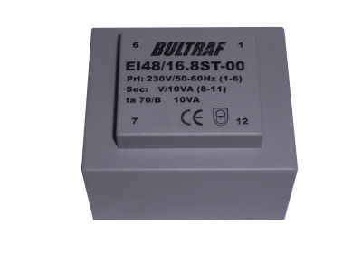 ТРАНСФОРМАТОР 9V 10V/A BULTRAF