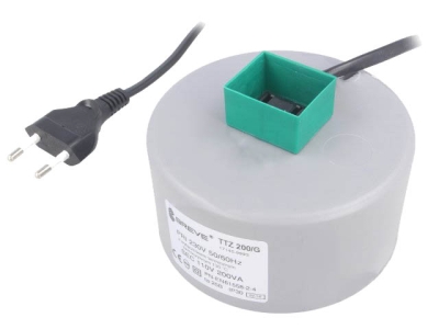 ТРАНСФОРМАТОР ТОРОИДАЛЕН TTZ200/G230 200VA 230VAC 110V 1,8A