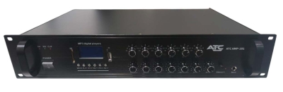 УСИЛВАТЕЛ ATC AMP-101 240W 4-16Ω/100V USB SD MP3 FM БЛУТУТ