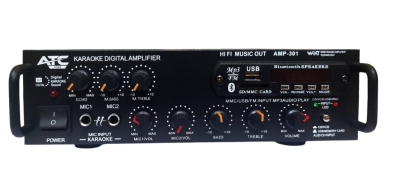 УСИЛВАТЕЛ С ТУНЕР USB/MP3 БЛУТУТ 2X25W AMP-301 ATC