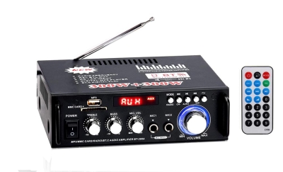 УСИЛВАТЕЛ С ТУНЕР USB/MP3 БЛУТУТ GENERIC КАРАОКЕ