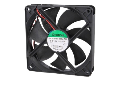 ВЕНТИЛАТОР 12V 120/120/25 2 ИЗВ SUNON EEC0251B2-000U-A99