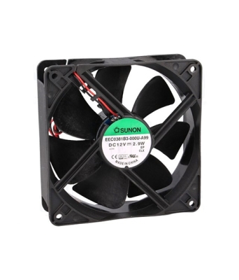 ВЕНТИЛАТОР 12V 120/120/38 2 ИЗВ SUNON EEC0381B3-000U-A99