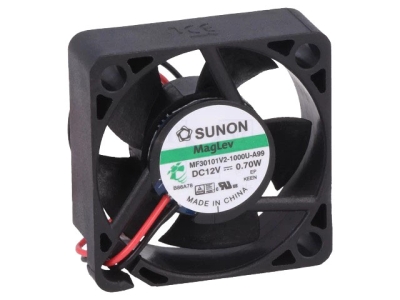 ВЕНТИЛАТОР 12V 30/30/10 2 ИЗВ SUNON MF30101V2-1000U-A99