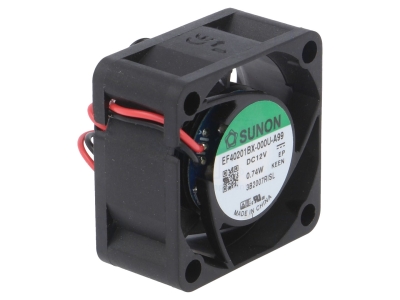 ВЕНТИЛАТОР 12V 40/40/20 2 ИЗВ SUNON EF40201BX-000U-A99