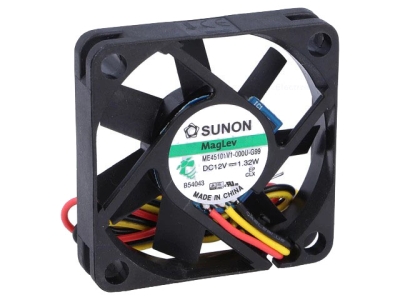 ВЕНТИЛАТОР 12V 45/45/10 3 ИЗВ SUNON ME45101V1-000U-G99