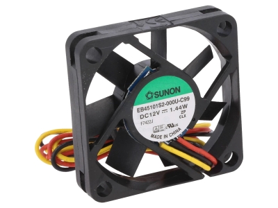 ВЕНТИЛАТОР 12V 45/45/10 3 ИЗВ SUNON EB45101S2-000U-C99