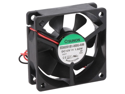 ВЕНТИЛАТОР 12V 60/60/20 2 ИЗВ SUNON EE60201B1-000U-A99