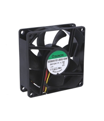 ВЕНТИЛАТОР 12V 80/80/25 3 ИЗВ SUNON EE80251S1-G99