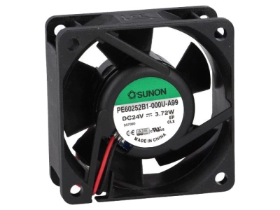 ВЕНТИЛАТОР 24V 60/60/25 2 ИЗВ SUNON PE60252B1-000U-A99