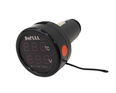 ВОЛТМЕТЪР/ТЕРМОМЕТЪР/ЗАРЯДНО ЗА АВТО ЗАПАЛКА