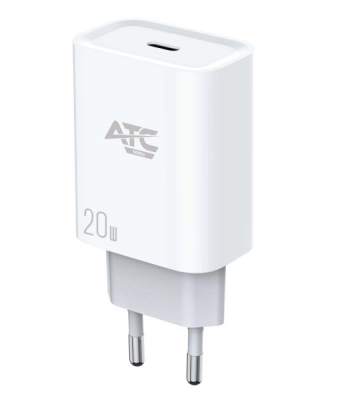 Зарядно за телефон USB-C 220V бързо 20W ATC