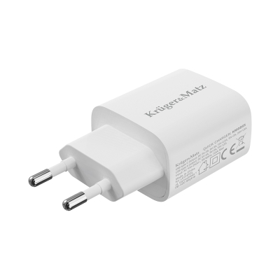 Зарядно за телефон USB-C+1XUSB-A QC PD ултра бързо  30W