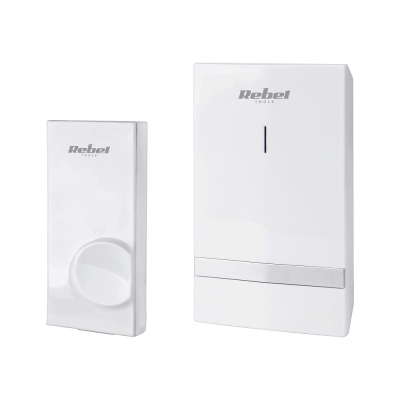 ЗВЪНЕЦ БЕЗЖИЧЕН REBEL 1 БУТОН/1 ТЯЛО 230V