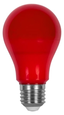 LED крушка 6W, E27, Червена светлина, 200, 220V-240V AC, Red, SMD 2835