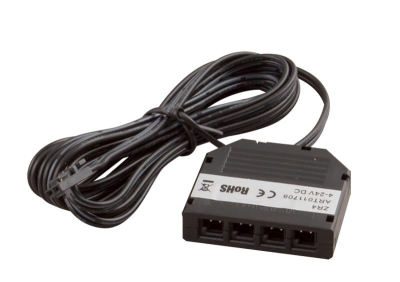 Захранващ разклонител, Четириканален, 4-24V DC