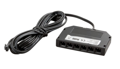 Захранващ разклонител, Шестканален, 4-24V DC