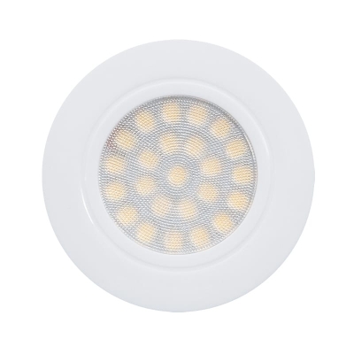 Мини LED луна за вграждане, 4W, 4200K, IP44, Бяла, 220V-240V AC, 60, Неутрална светлина, SMD 2835