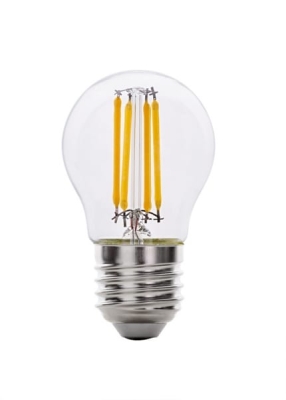 LED димиращ filament топка, 4W, 4200К, E27, 360, 220V-240V AC, Неутрална светлина